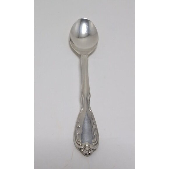Vintage Noritake Silver Serenade Silverplate Demitasse Spoon 4 3/8" - Picture 3 of 13